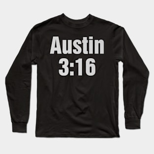 Stone Cold Steve Austin 316 Long Sleeve T-Shirt